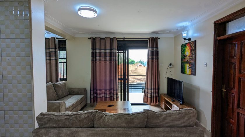 A fully Furnished 1-bedroom Apartment on Kisota Road